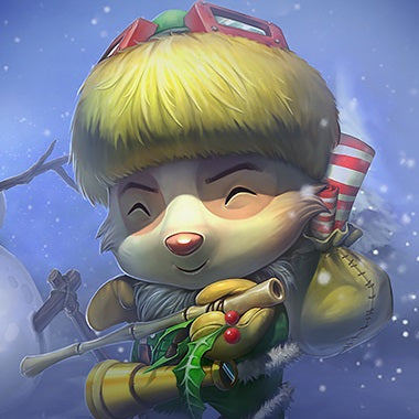 Teemo l'elfe heureux