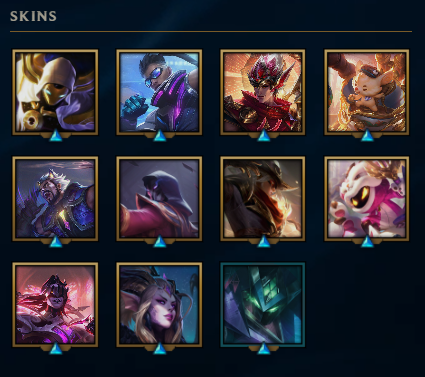 ✅Lvl 10・🔥11 skins🔥・46k EB💠・Midlaner champions