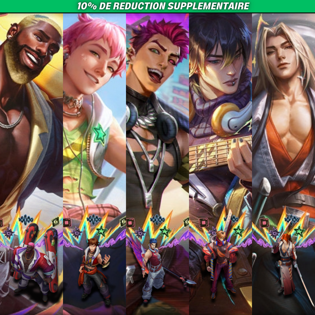 Mega Pack HEARSTEEL Live My Life