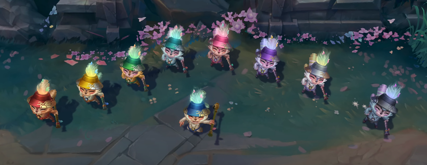 Teemo fleur spirituelle Onsen