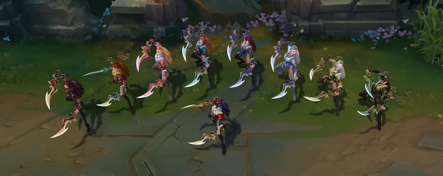 Katarina pétales du Printemps