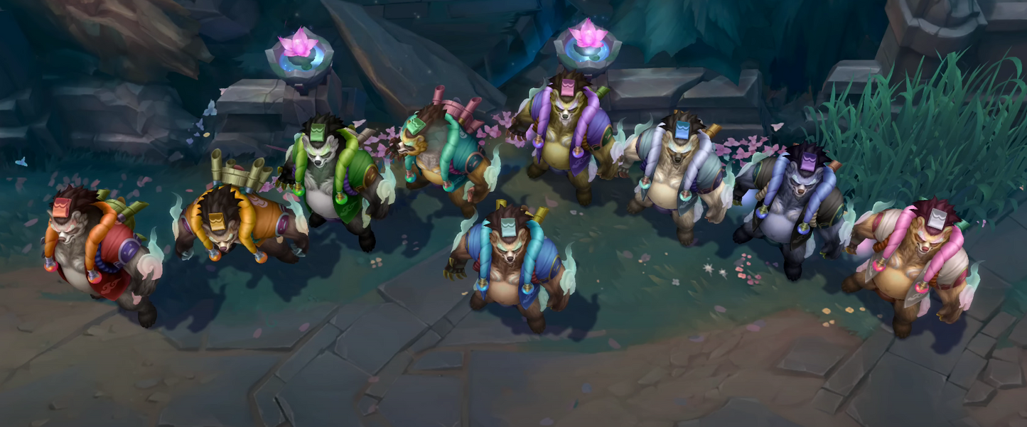 Volibear fleur spirituelle Onsen