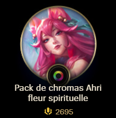 Ahri fleur spirituelle