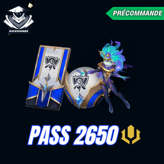 Pack Passe Worlds 2025 : Acte 2 - (2650 RP)