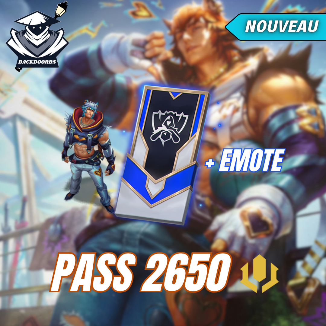 Pack Passe des Worlds 2026 (2650 RP)