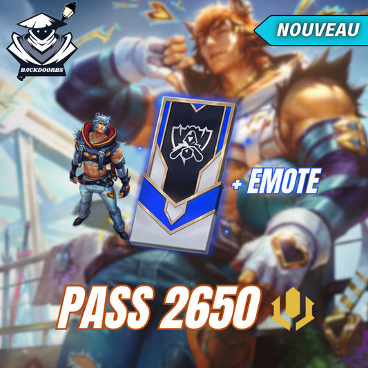 Pack Passe des Worlds 2026 (2650 RP)