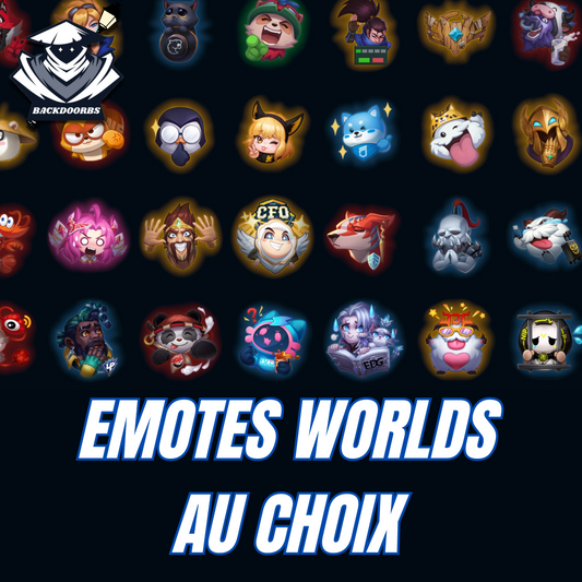 Émotes des Worlds au choix (350RP)