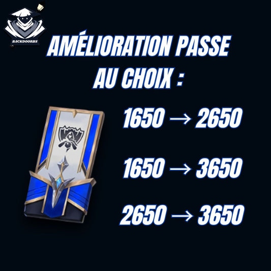 Amélioration du passe Worlds 2025