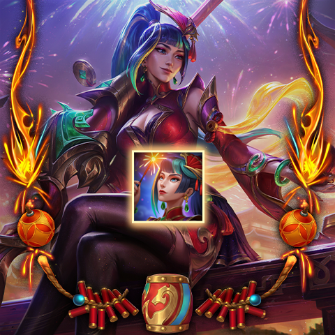 Caitlyn pyrotechnicienne