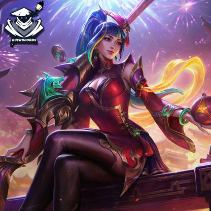 Caitlyn pyrotechnicienne