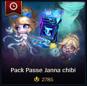 Pack passe Janna chibi (2785 RP)