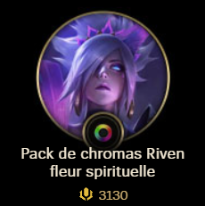 Riven fleur spirituelle