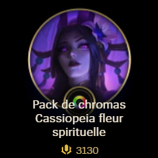 Cassiopeia fleur spirituelle