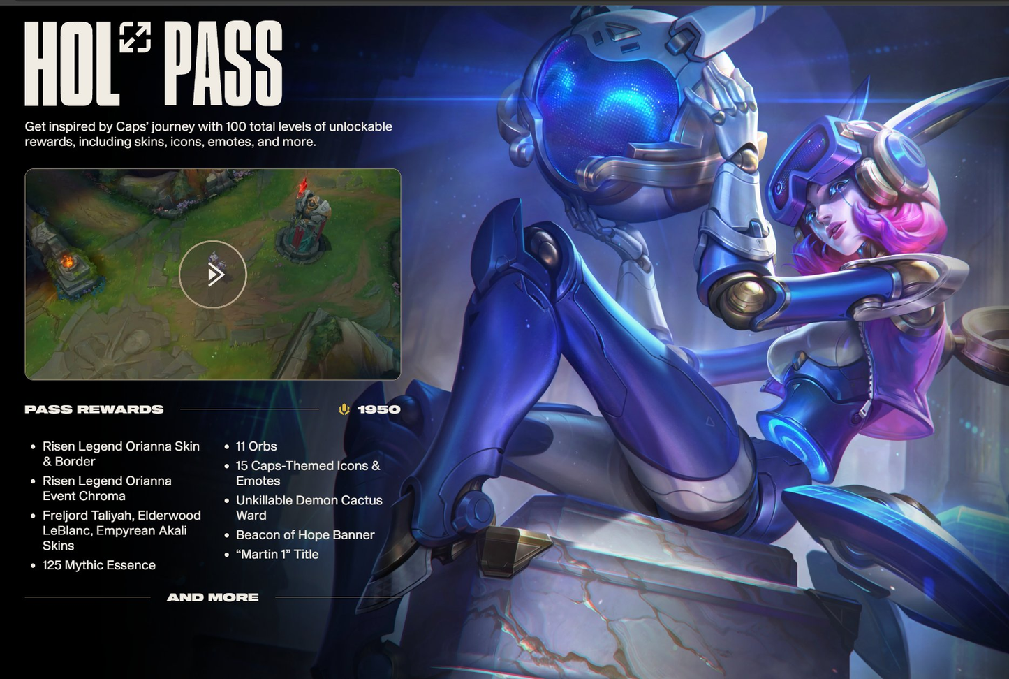 Passe Hall of Legends 2026 - 1950 RP