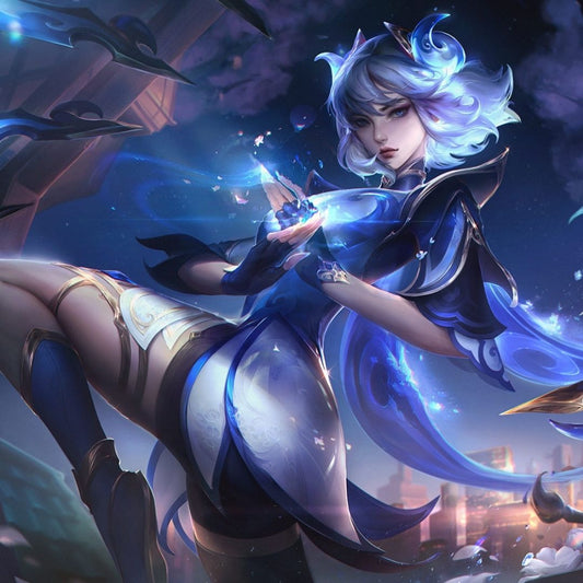 Irelia de porcelaine